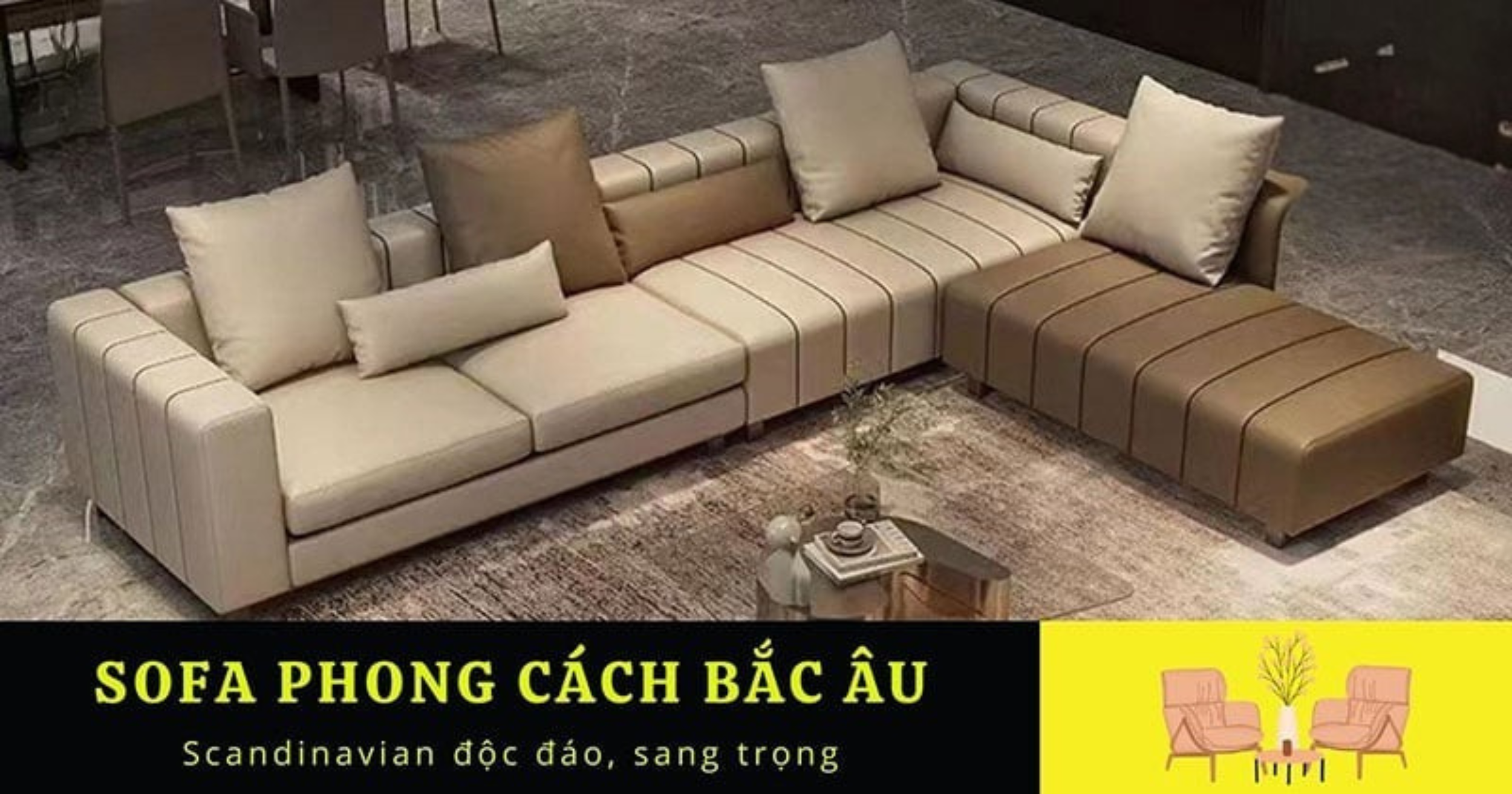 5 Mẫu Sofa Gỗ Nhỏ Gọn Cho Căn Hộ Chung Cư – Vẻ Đẹp Mộc Mạc, Tiện Nghi Tối Ưu