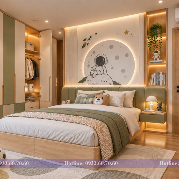 Thi Công Phòng Ngủ Trẻ Em – Thế Giới Riêng Của Bé